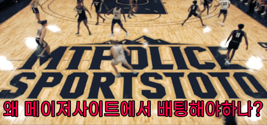 왜 메이저사이트에서 배팅해야하나?